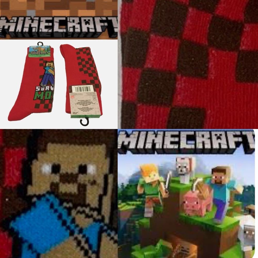Minecraft Socks - Picture 16 of 16
